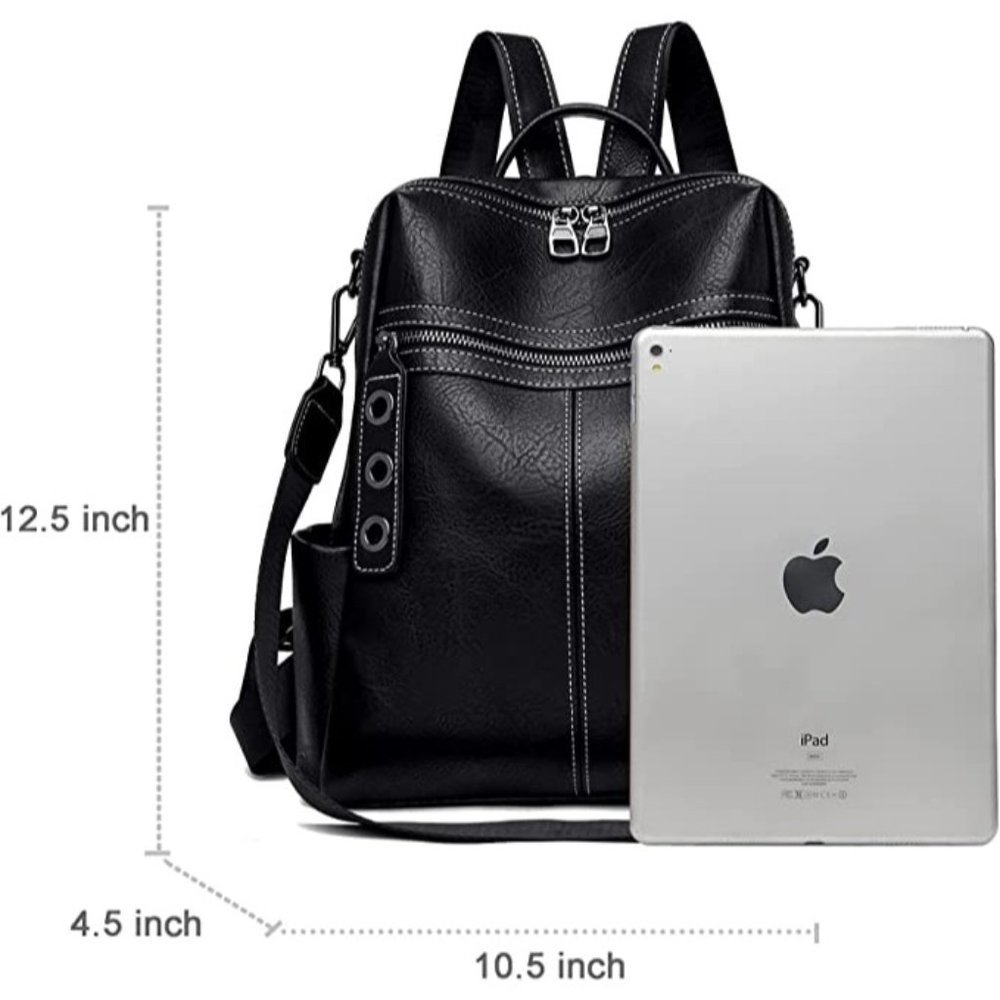 🆕 Luxury Backpack Purse for Women Cute Shoulder Durable Buckle Bag NWT - Picture 3 of 7